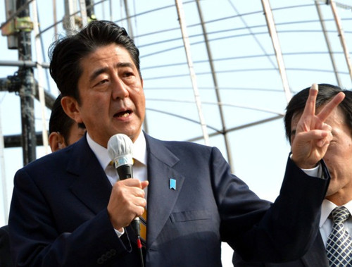 安倍晉三稱日需用退役軍艦“防衛(wèi)”釣魚島（圖）